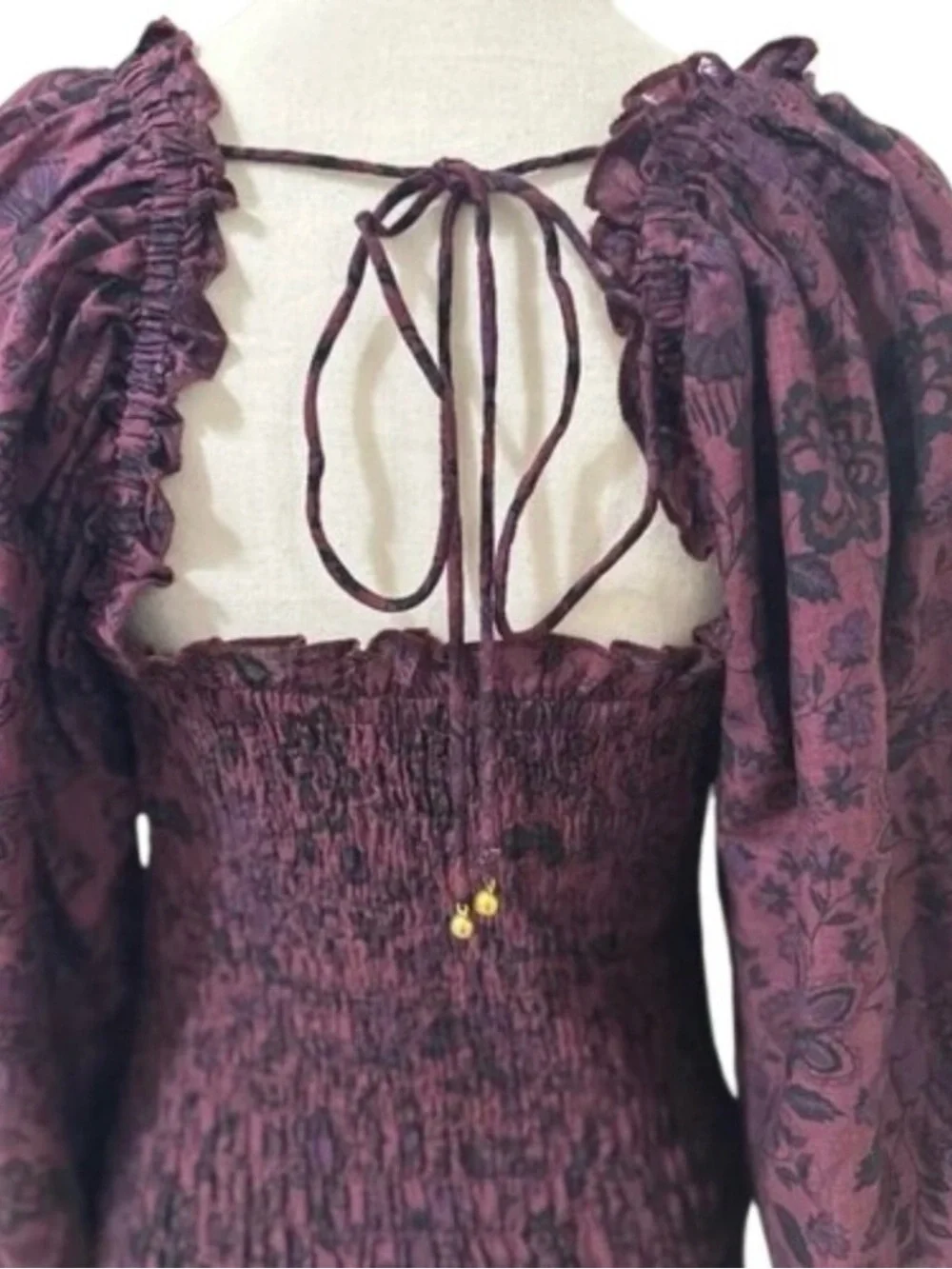 Free People Smock It To Me Mini Dress